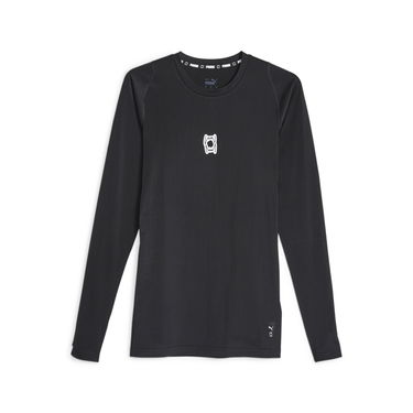 Tričko Puma Hoops Team Long Sleeve Basketball T-Shirt Čierna | 676632_01, 5
