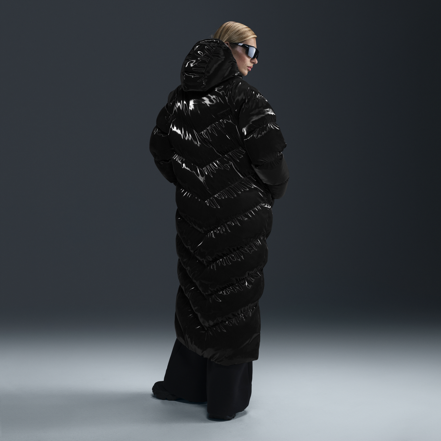 Parka Nike Parka Windpuffer Long Black Čierna | FV7827-010, 1