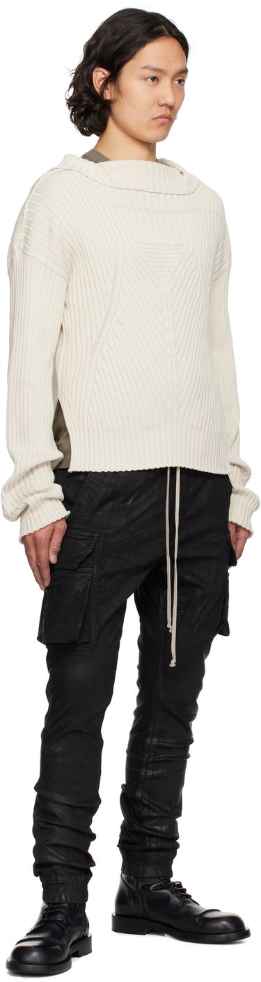 Cargo nohavice Rick Owens Rick Owens DRKSHDW Hollywood Mastodon Cut Cargo Pants Čierna | DU01E3386 SCF, 3