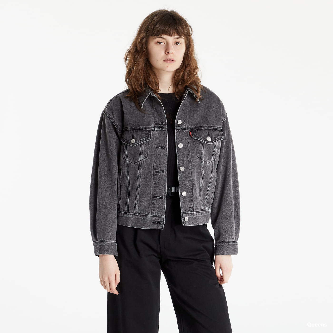 Bunda Levi's 90s Trucker Jacket Čierna | A1743-0000, 0