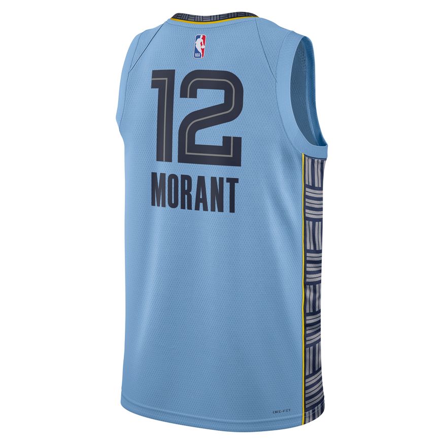 Dres Nike NBA Dri-FIT Memphis Grizzlies Statement Edition 2022 Swingman Jersey Modrá | DO9531-422, 1
