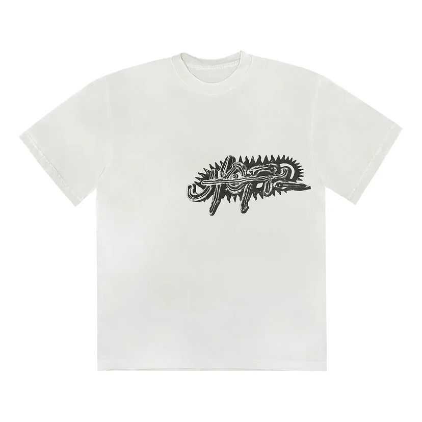 Tričko Cactus Jack by Travis Scott Travis Scott Utopia B4 Graphic T-Shirt Biela | TSUT-BS09