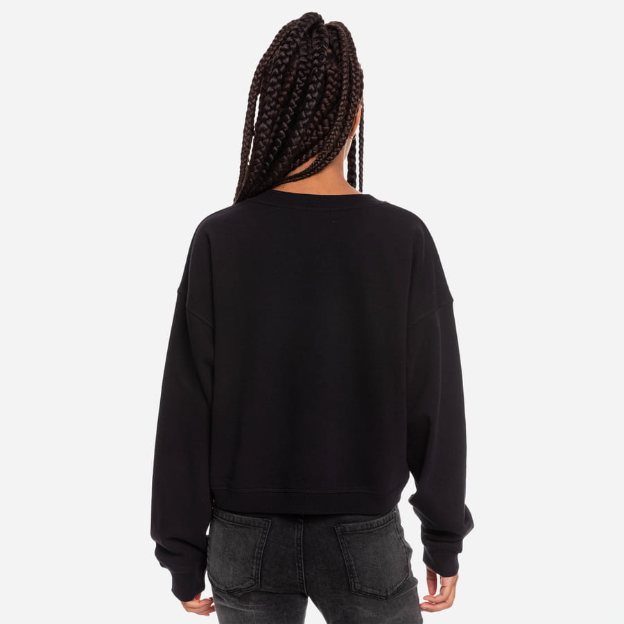 Mikina Roxy Break Away Crew Čierna | ERJFT04507-KVJ0, 1