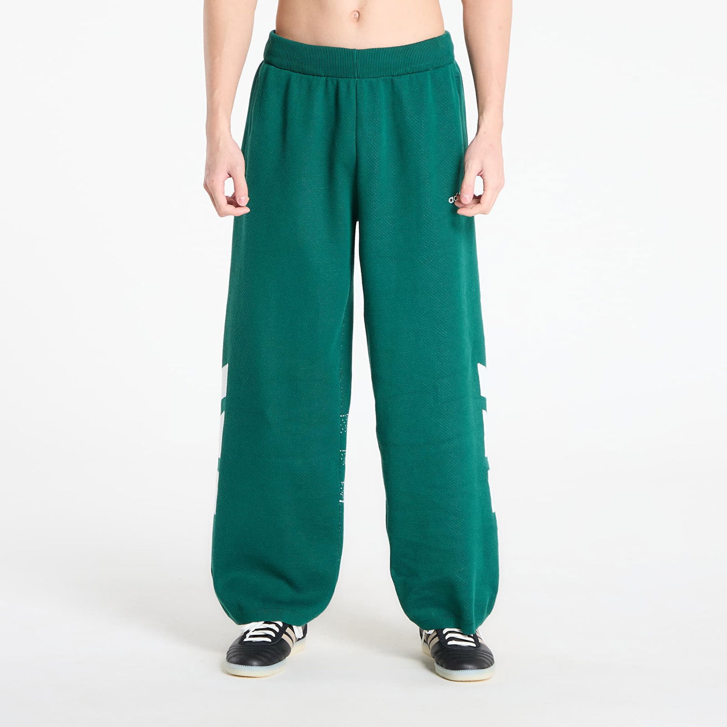 Tepláky adidas Originals Santiago Wide Leg Track Pants Zelené | KE4609, 0