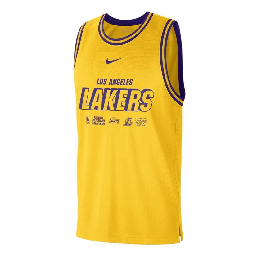 Dres Nike NBA LA Lakers Training Jersey Žltá | DR2273-728
