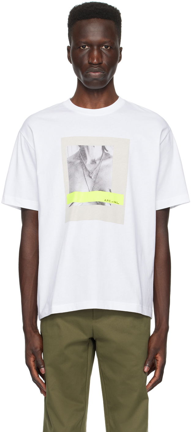 Tričko A.P.C. Natacha Ramsay T-Shirt Biela | COGYJ-H26368, 0