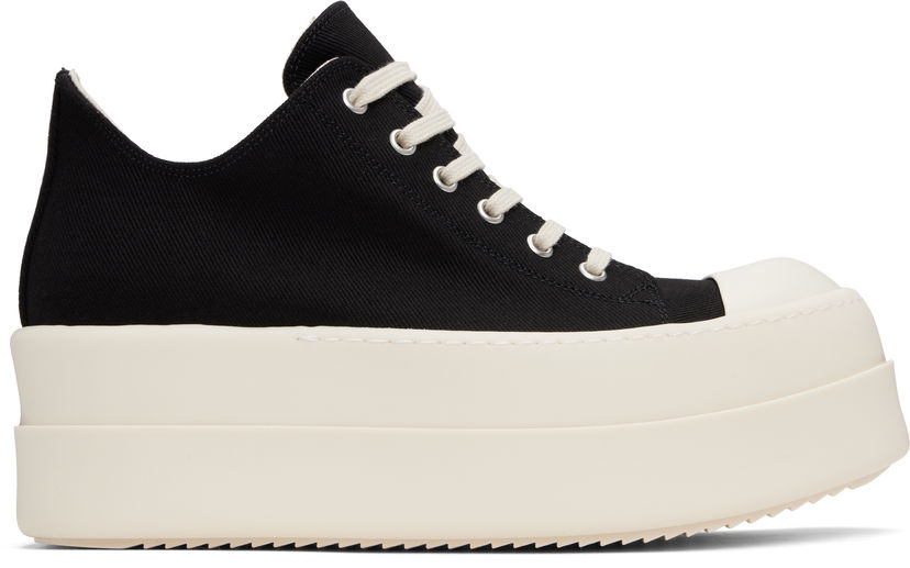 Tenisky a topánky Rick Owens Rick Owens DRKSHDW Hollywood Double Bumper Low Čierna | DU01E3832 DO