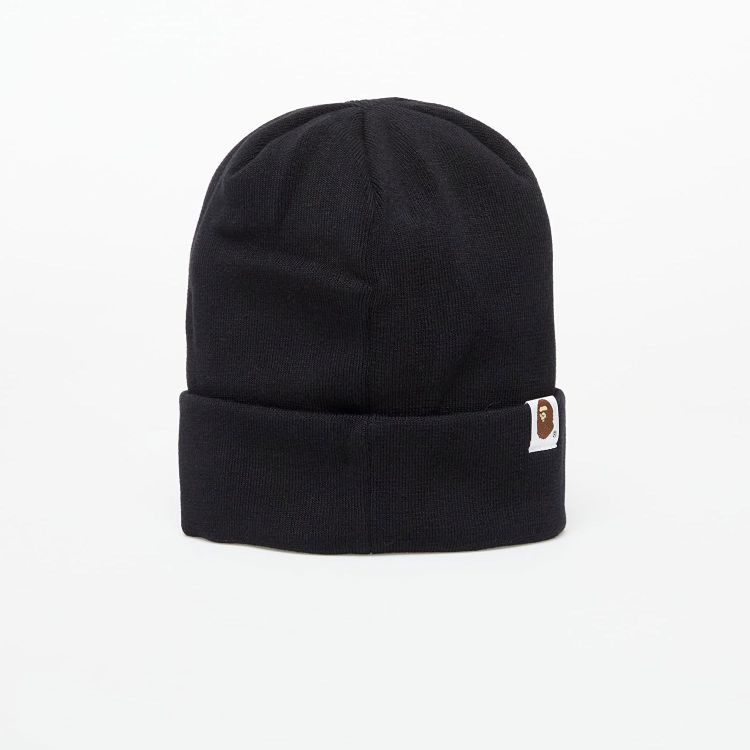 Kulicha BAPE A BATHING APE One Point Ape Head Knit Cap Čierna | 001HTL301006MBLK, 1