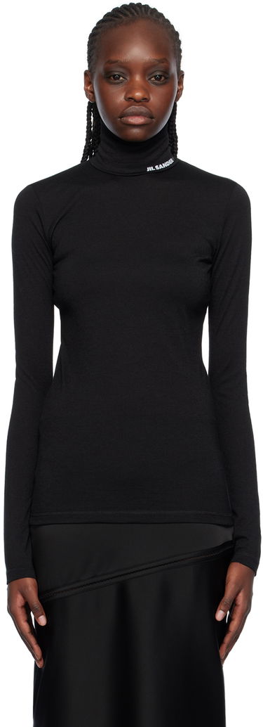 Sveter Jil Sander Printed Turtleneck Čierna | J40GC0020_J70021, 0