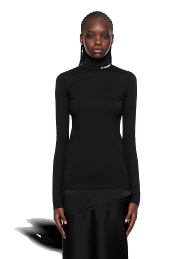 Sveter Jil Sander Printed Turtleneck Čierna | J40GC0020_J70021