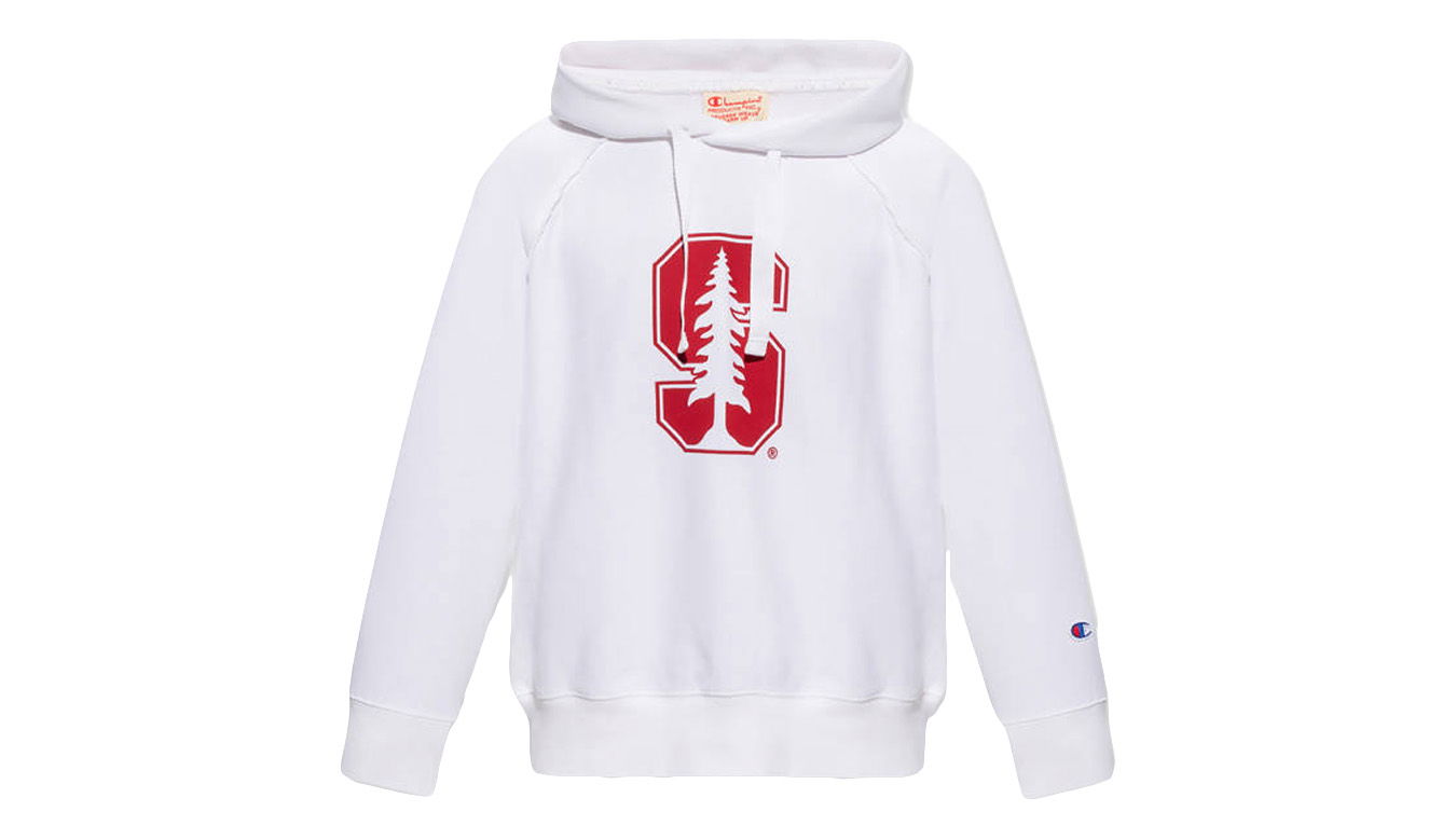Mikina Champion Hooded Sweatshirt Biela | 115110-WW001, 0
