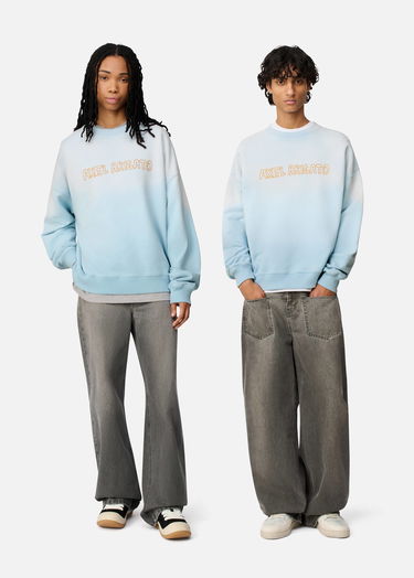 Mikina AXEL ARIGATO Rue Crewneck Sweatshirt Modrá | A3992002, 8