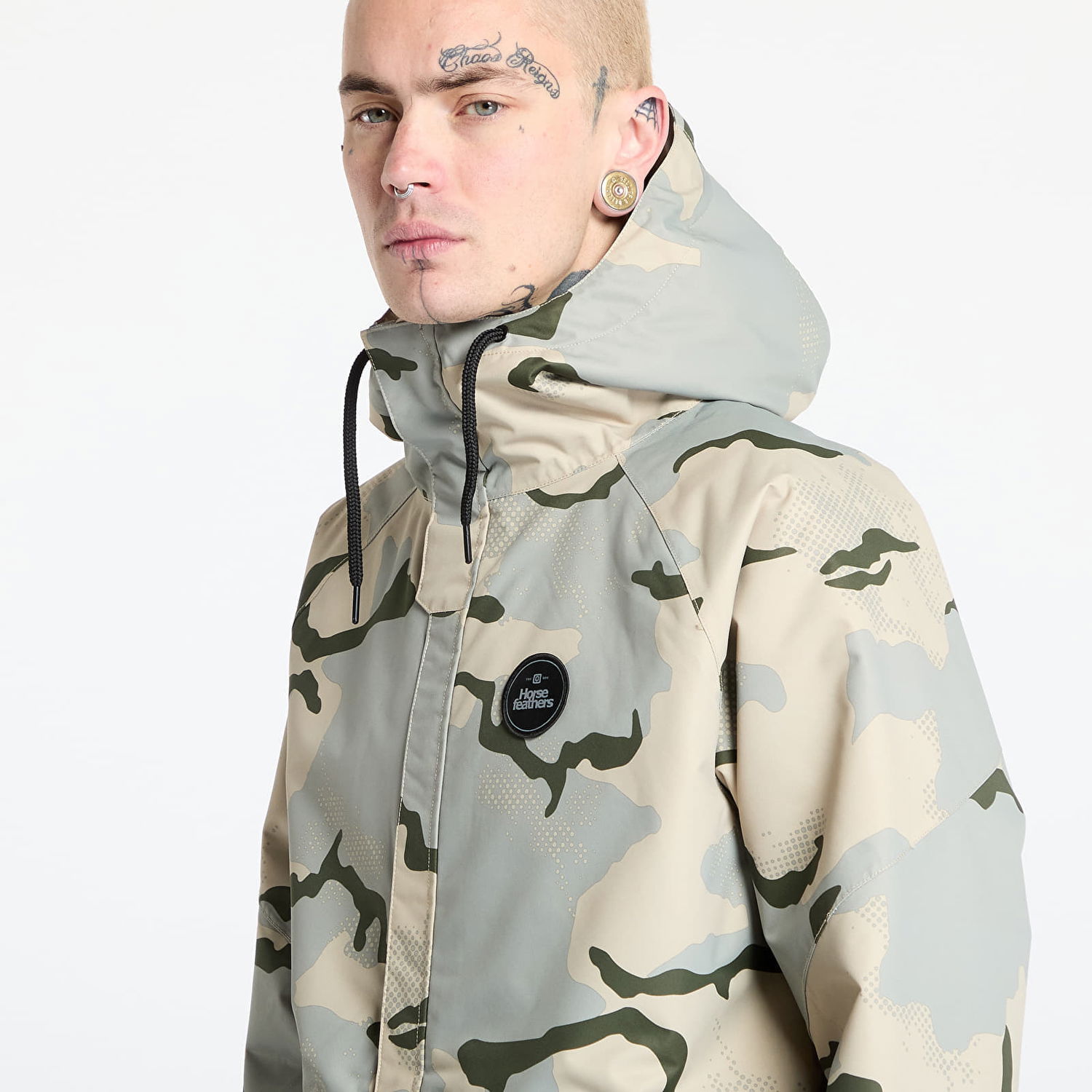 Vetrovka Horsefeathers Horsefeathers Blake Camo Jacket Béžová | OM315E, 1