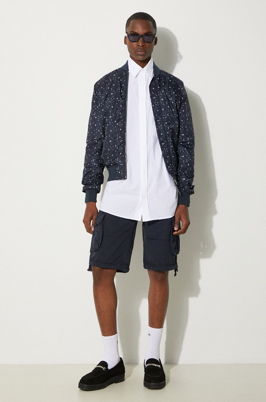 Šortky Alpha Industries Jet Short Modrá | 191200.07, 1