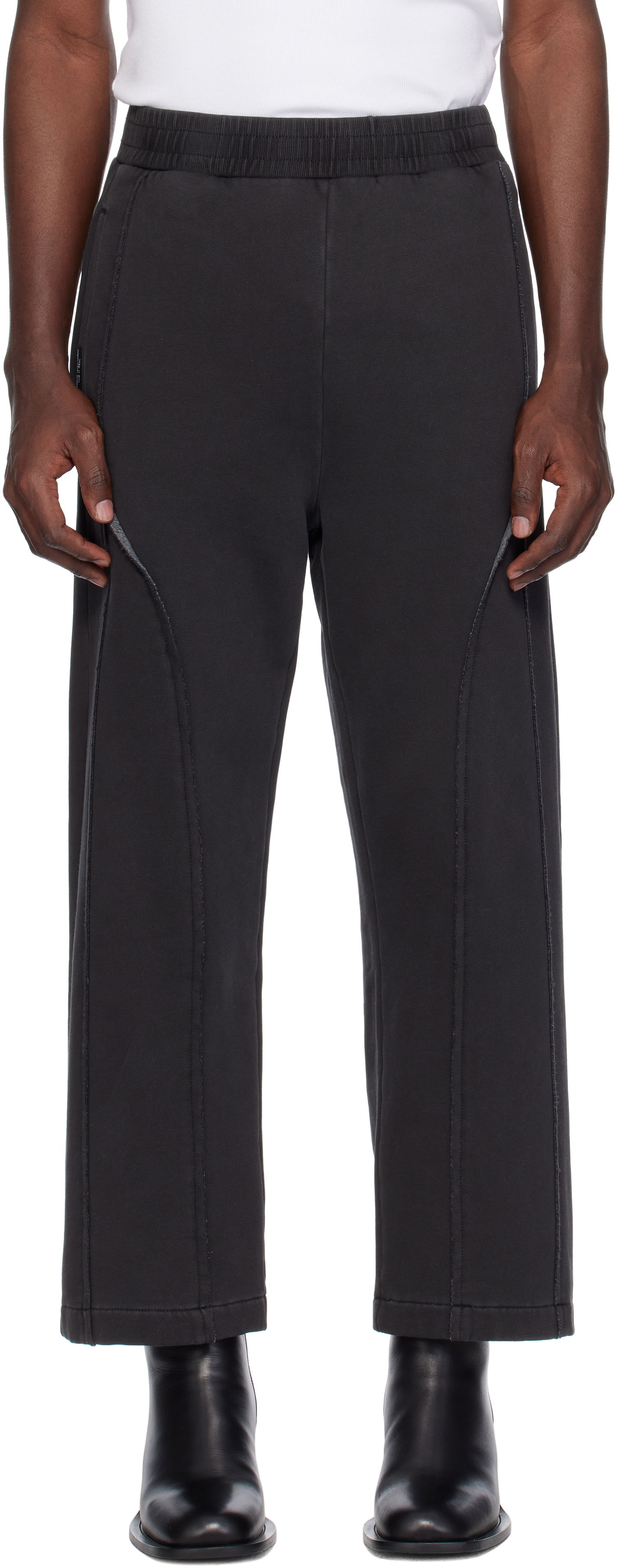 Tepláky izzue Izzue Paneled Sweatpants Čierna | IZXPTN6721W4NBKX, 0