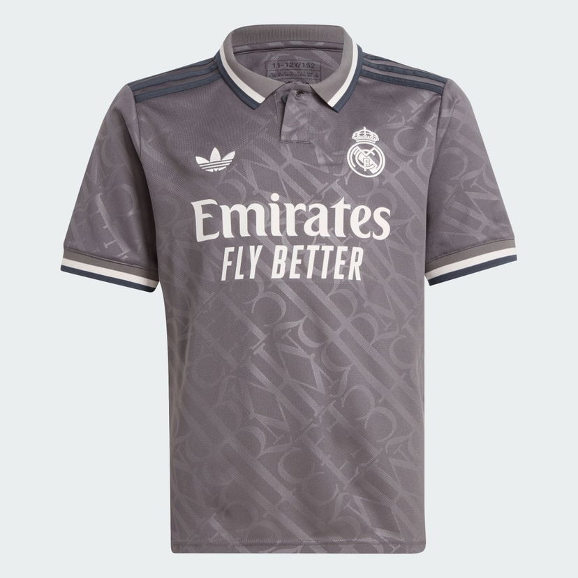 Dres adidas Performance Real Madrid 24/25 Kids Third Jersey Šedá | IT3438