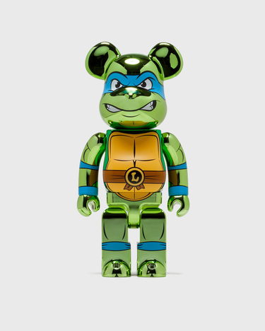 Zberateľské Medicom Toy TMNT LEONARDO CHROME 1000% BE@RBRICK Figure Zelené | MED1686, 0
