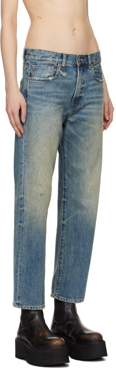 Džínsy R13 R13 Boyfriend Jeans Modrá | R13W5083-D173A, 1