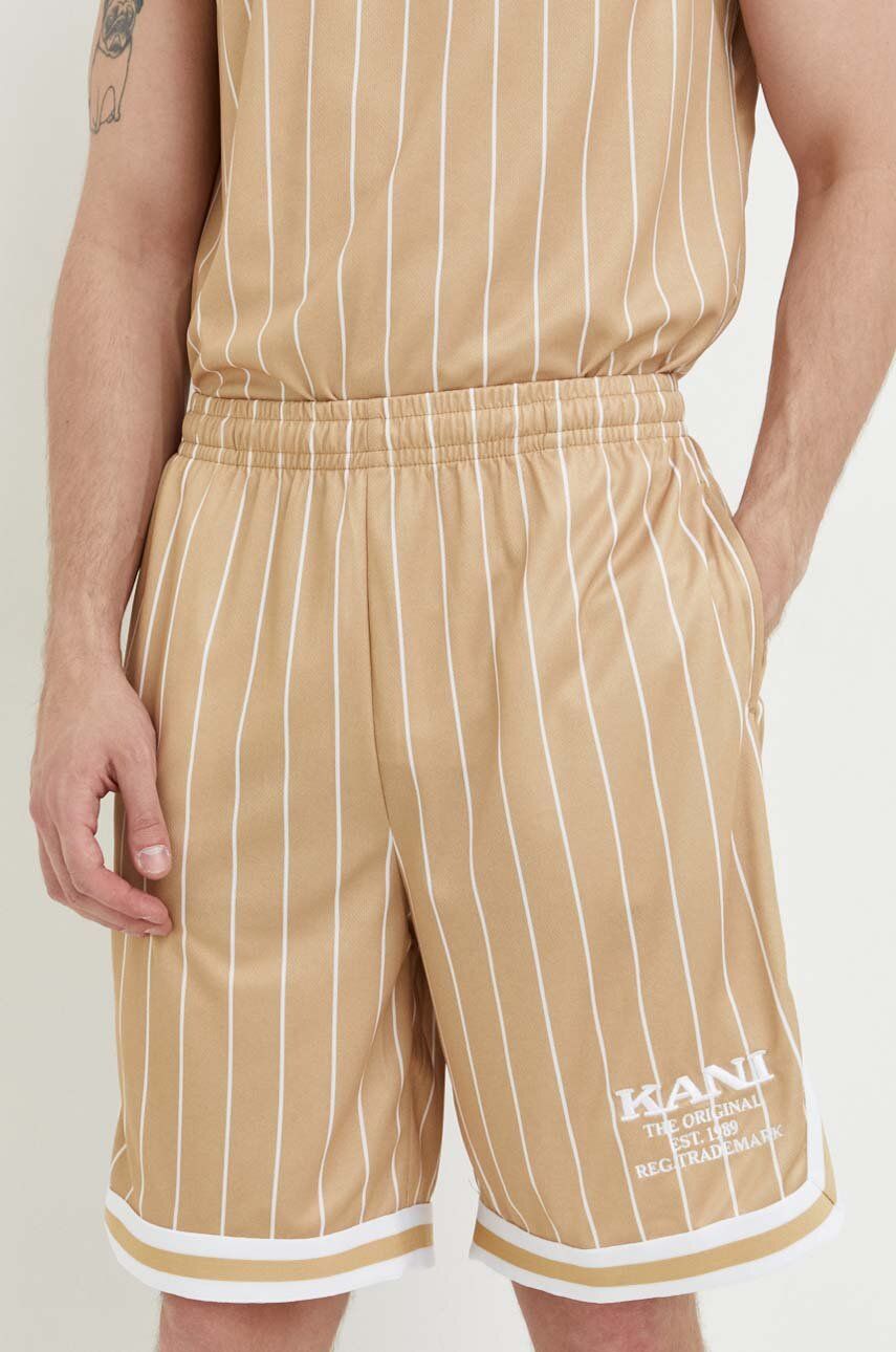 Šortky Karl Kani Retro Pinstripes Mesh Shorts Béžová | 6013401, 0