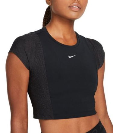 Crop Top Nike Triko Pro Dri-FIT Čierna | dd6501-010, 0