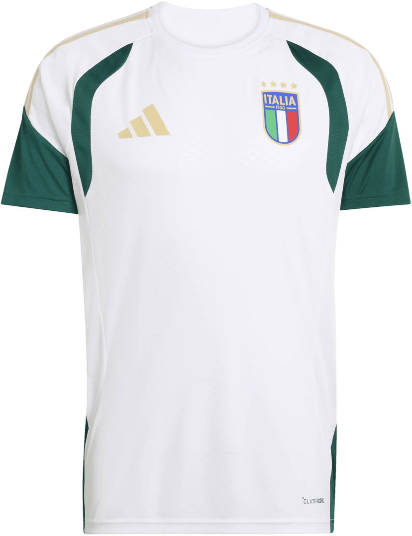 Dres adidas Originals Italy Tiro 26 Training T-Shirt Biela | jz9375
