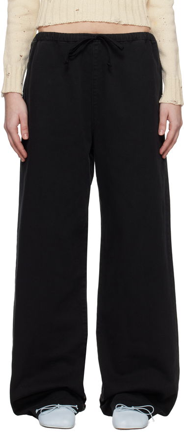 Tepláky Maison Margiela MM6 Maison Margiela Bull Wide-Leg Pants Čierna | S62KB0235 S30653, 0