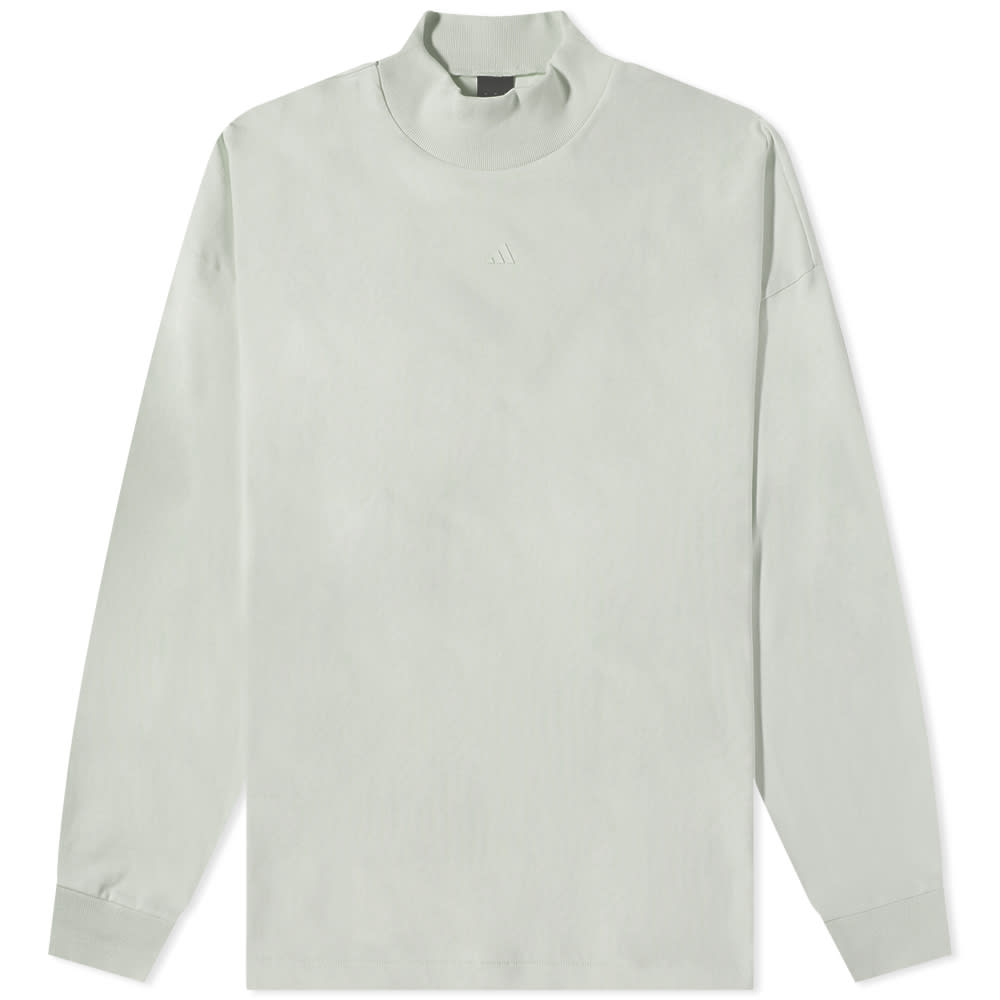 Tričko adidas Originals Basketball Long Sleeve Back Logo Tee Zelené | IA3422, 0