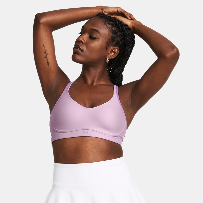 Podprsenka Under Armour Infinity 2.0 Low Sport-BH für Damen Violett Ace / Provence Violett L A-C Ružová | 1384126-543-L A, 0