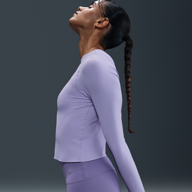 Tričko Nike Zenvy Dri-FIT Long Sleeve Top Fialová | FN3022-533, 3