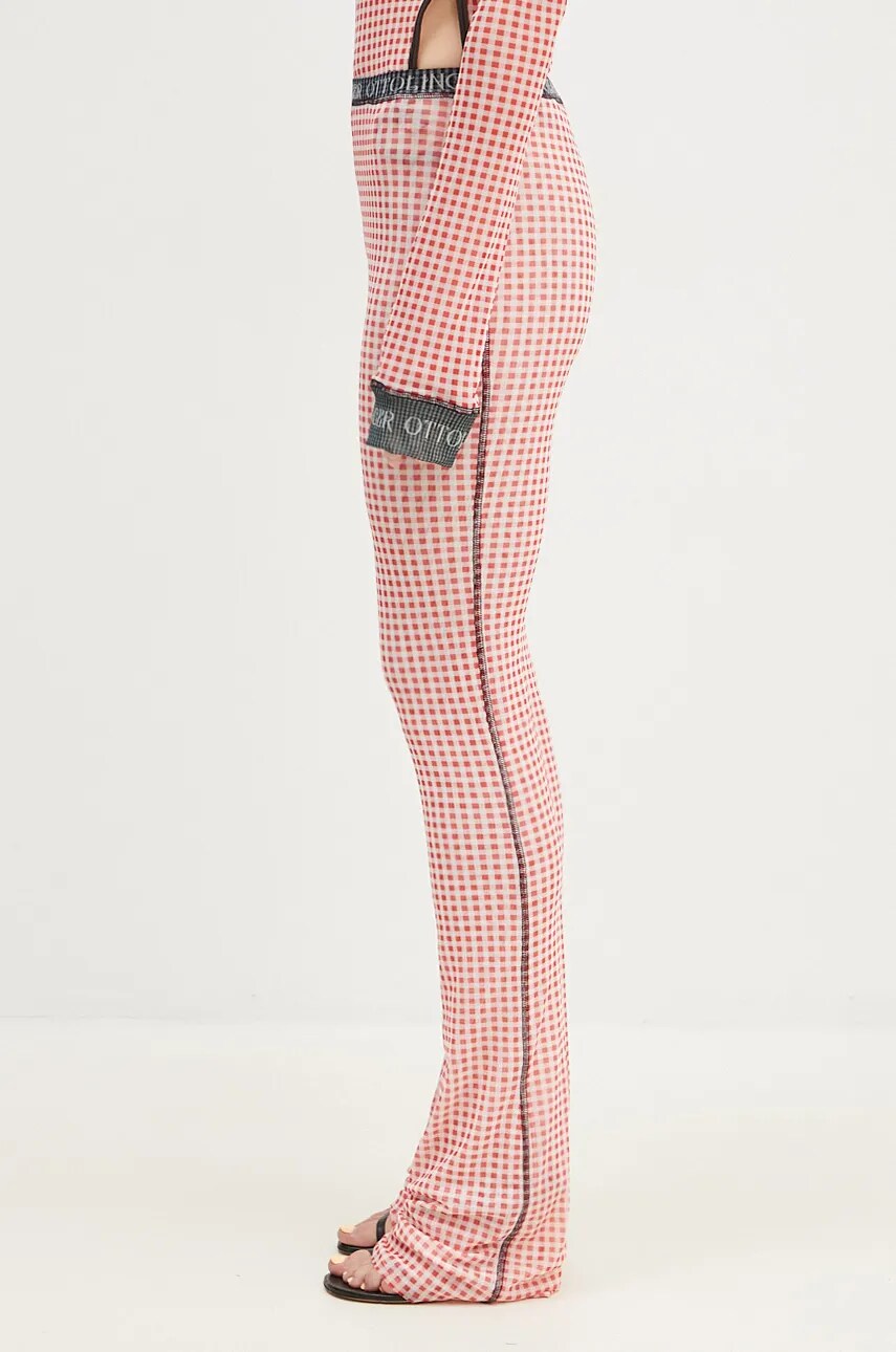 Legíny Ottolinger Ottolinger Mesh High Waist Pants Ružová | 1010801821, 1
