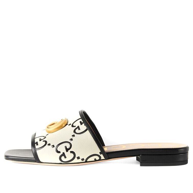 Tenisky a topánky Gucci GG Slide Sandals Biela | 677584-UM920-1193, 0
