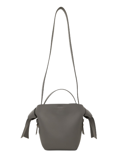 Taška cez rameno Acne Studios Mini Musubi Shoulder Bag Šedá | A10093-