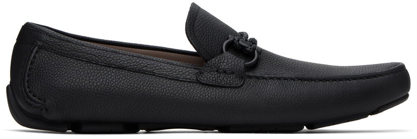 Oblečenie FERRAGAMO Ferragamo Black Driver Loafers Čierna | 713330 02B796001