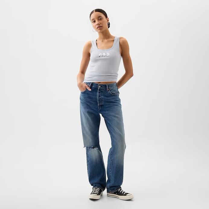 Tielko GAP Logo Tank Grey Matter Šedá | 863200-04, 0