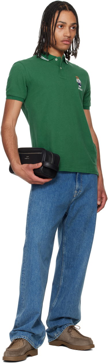 Cestovná taška Polo by Ralph Lauren Ralph Lauren Leather Travel Pouch Čierna | 405963262001, 3