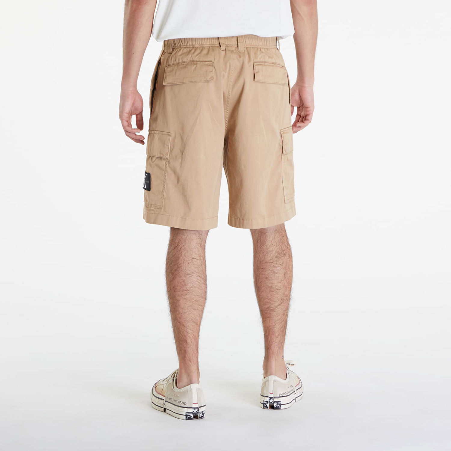 Šortky CALVIN KLEIN Cargo Shorts Beige Béžová | J30J325140 PF2, 1