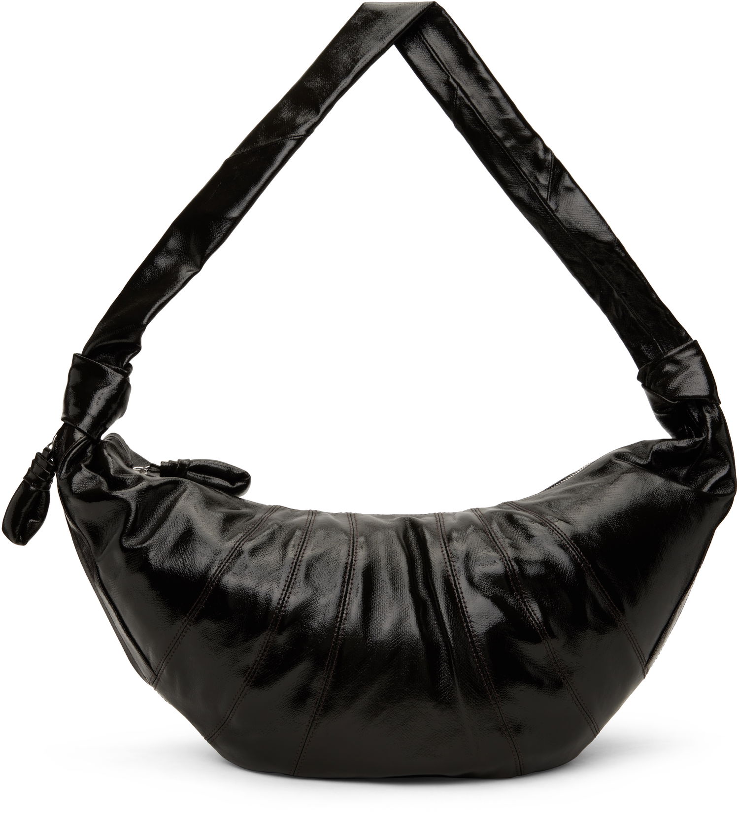 Taška cez rameno LEMAIRE Large Croissant Shoulder Bag Čierna | BG0000 LF1329, 0