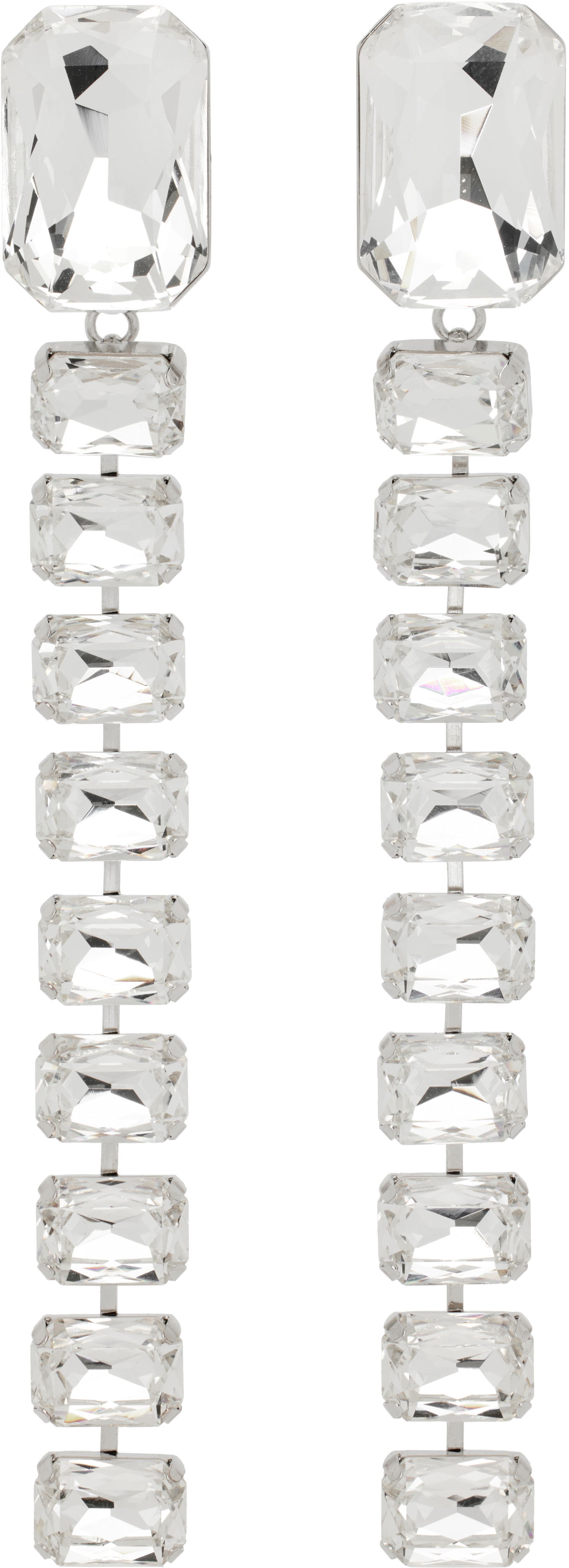 Náušnice Area Crystal Drop Earrings Metalická | PF24AWJW0005OT01, 0
