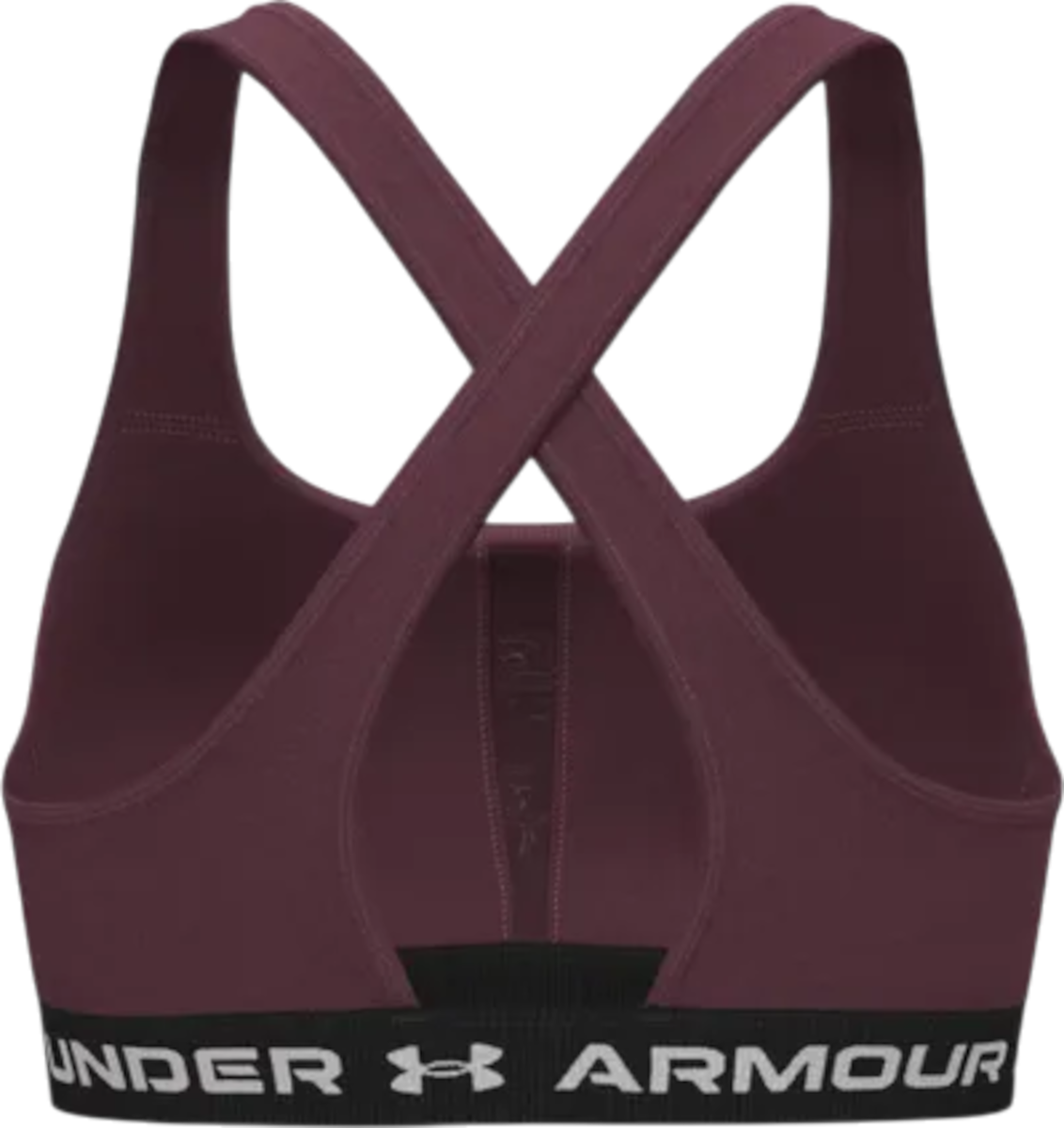 Podprsenka Under Armour Under Armour Crossback Mid Sports Bra Vínová | 1361034-661, 1