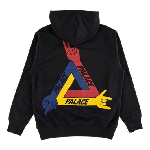 Mikina Palace Jcdc Printing Hoodie Čierna | P16HD054