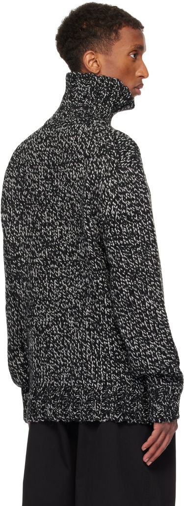 Sveter We11done We11done Chunky Knit Turtleneck Sweater Čierna | WD-KT3-24-651-U-B2, 2