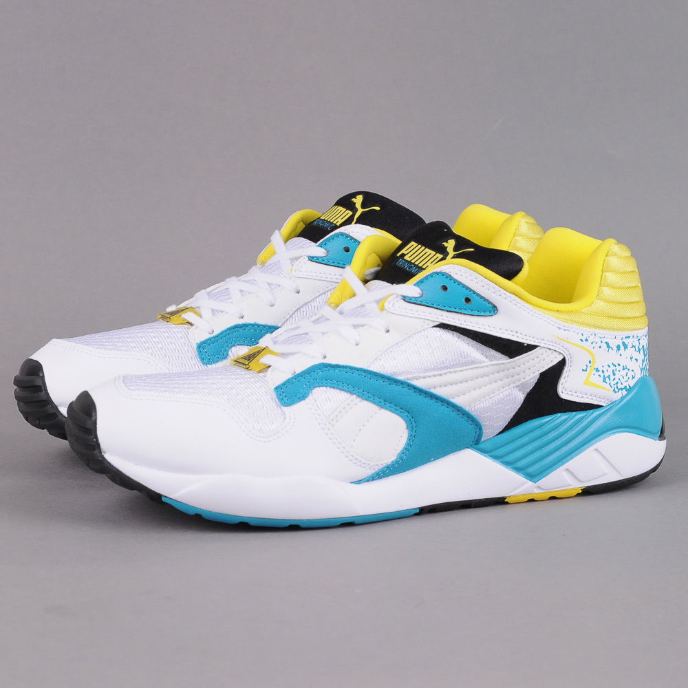 Tenisky a topánky Puma Trinomic XS 850 Plus buttercup - fluro yellow CO Biela | 356143 07, 0