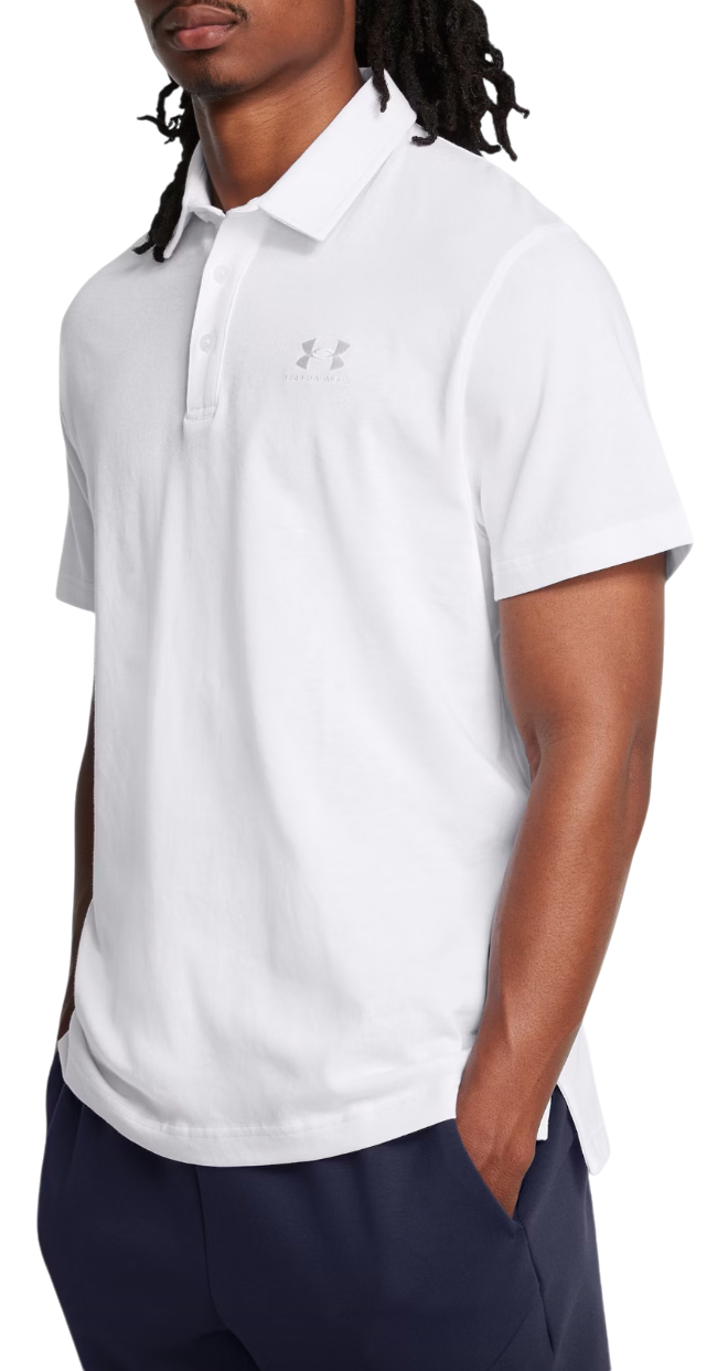 Polo tričko Under Armour Icon Performance Polo Shirt Biela | 1386608-100, 0