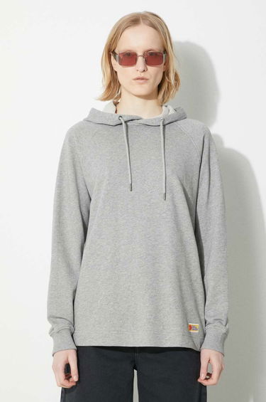 Mikina FJÄLLRÄVEN Hoodie Women's Grey Šedá | F86987.020.999, 0