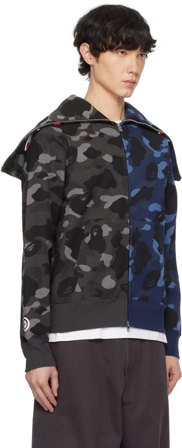 Mikina BAPE Camo Shark Full-Zip Hoodie Rôznofarebný | 001ZPK801001M, 1