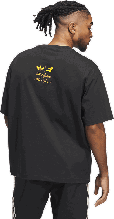 Tričko adidas Performance Kareem Scoring Champ Graphic Tee Čierna | JZ7911, 1