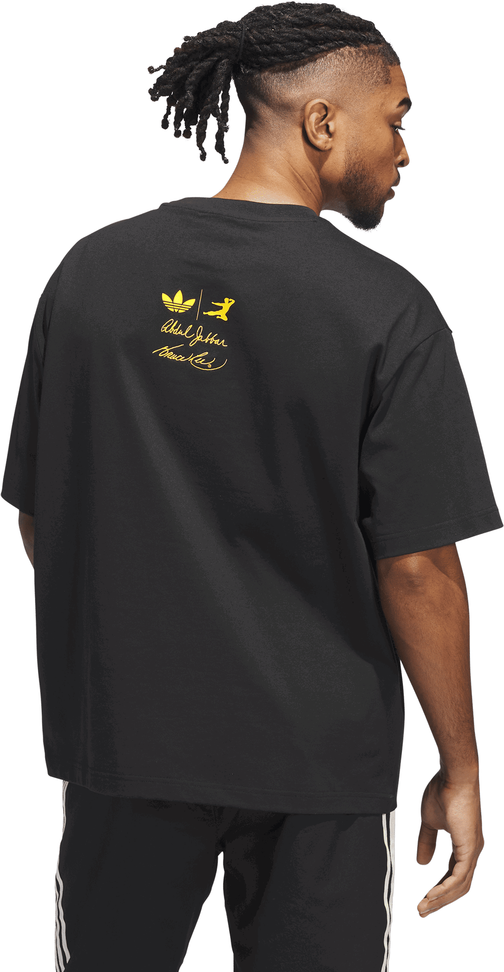 Tričko adidas Performance Kareem Scoring Champ Graphic Tee Čierna | JZ7911, 1