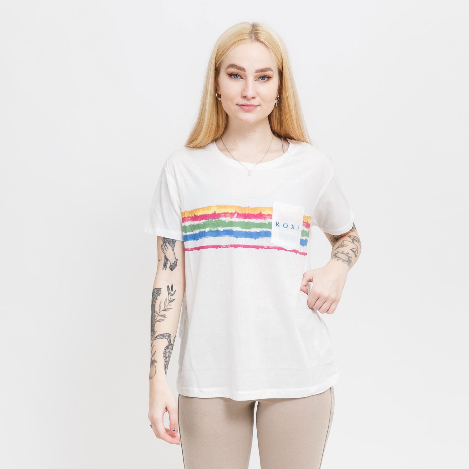 Tričko Roxy White Graphic T-Shirt Biela | ERJZT05329-WBK0, 0