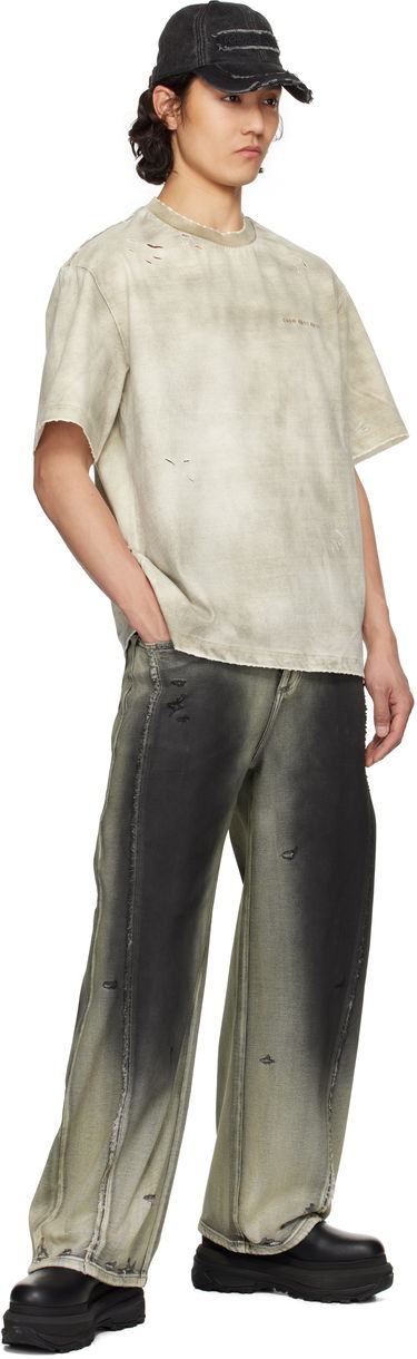 Tričko Feng Chen Wang Feng Chen Wang Sandwashed T-Shirt Béžová | FUS19TS03, 3