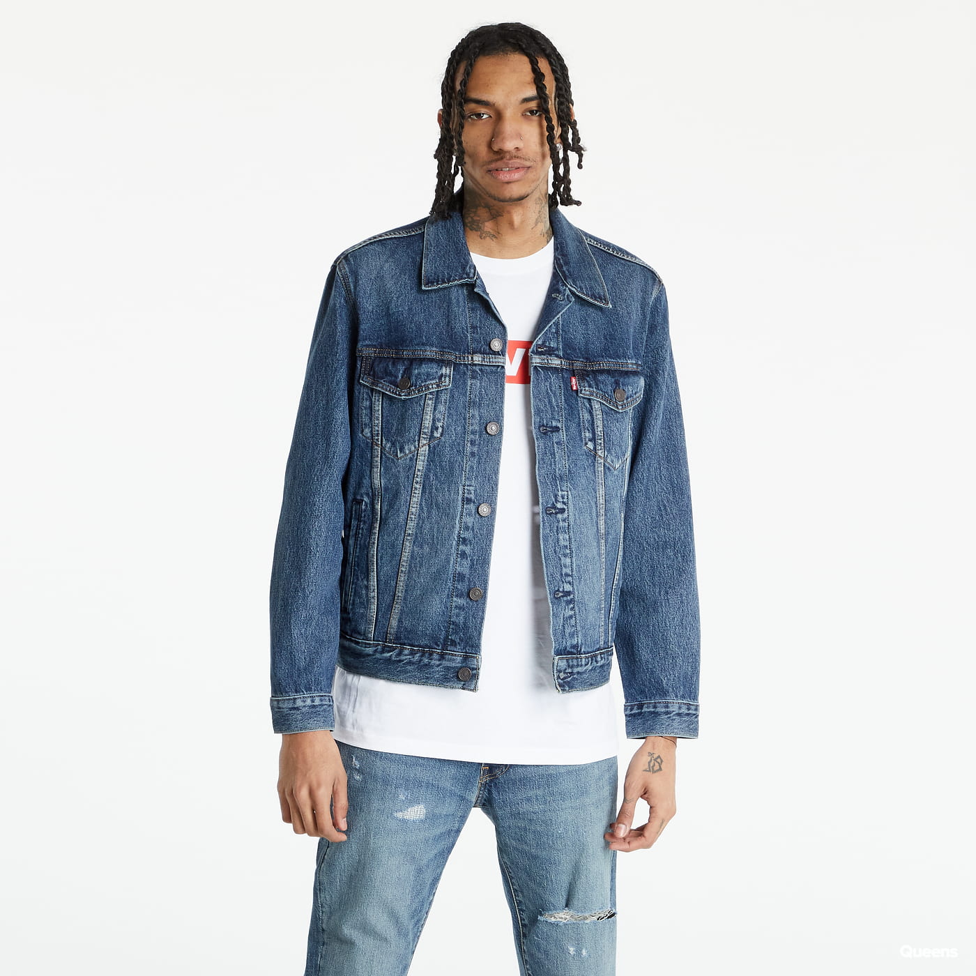 Bunda Levi's The Trucker Modrá | 72334-0573, 0